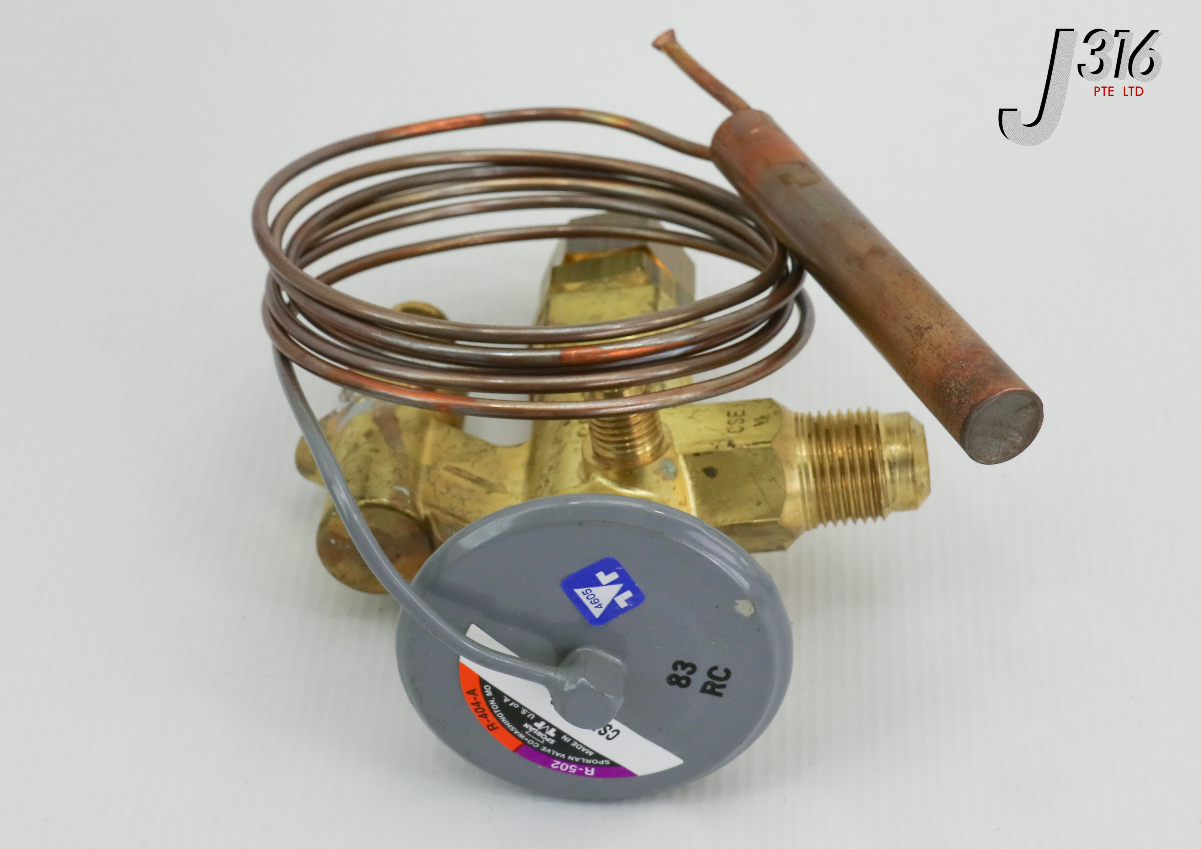 21913 SPORLAN TXV TEMPERATURE INJECTION EXPANSION VALVE, R-502/R